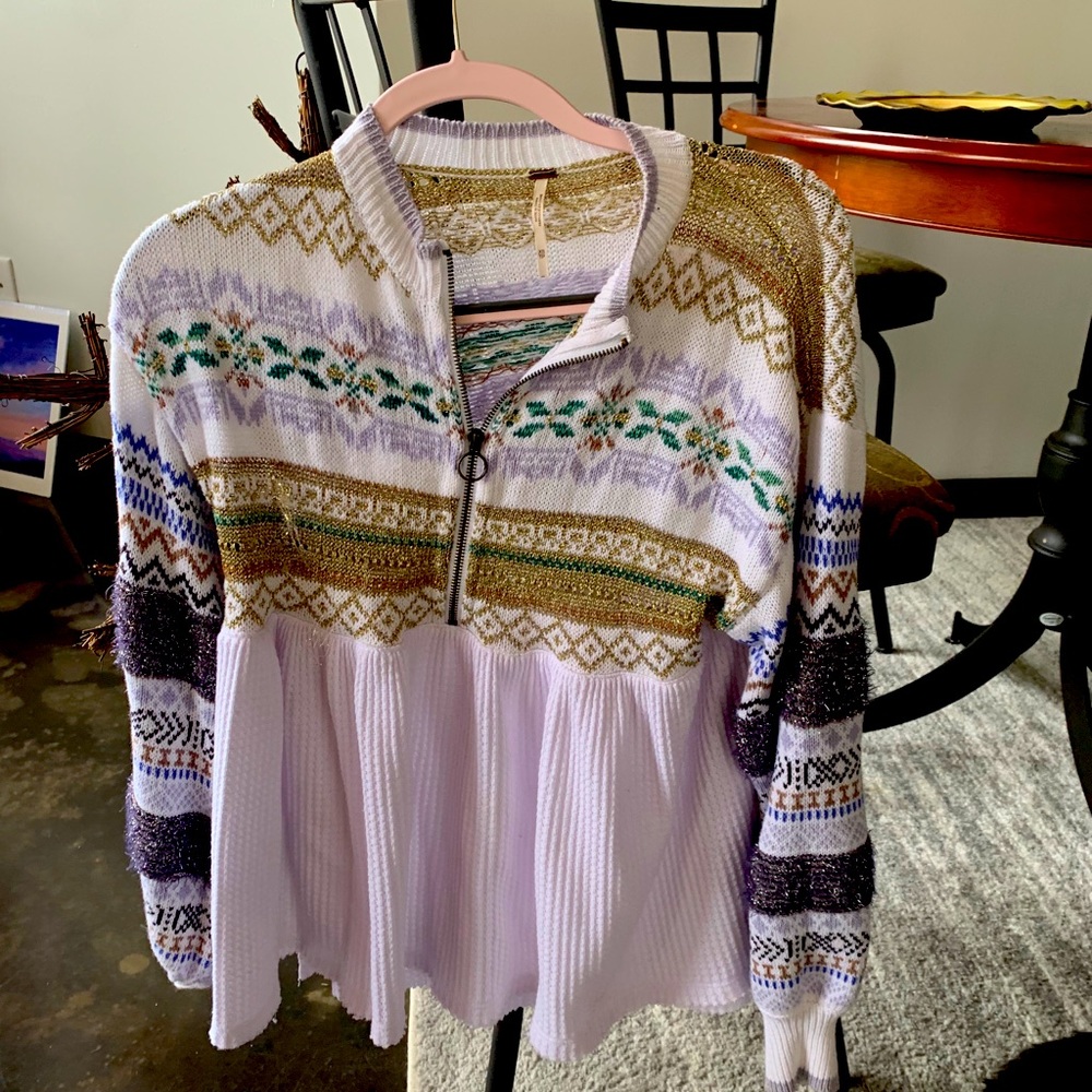 free people winter blouse